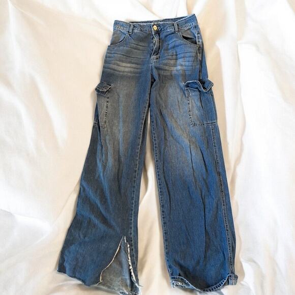 DELIA's Vintage y2K baggy carpenter Jeans size small - Picture 1 of 5